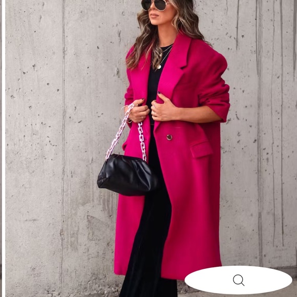 Vici Emily Pocketed Oversized Coat - Picture 5 of 8